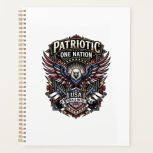 Patriotischer Rock Eagle Crest Musik Rock Metal Pa Planer
