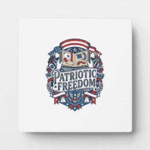 Patriotischer Scrapbooker Vektorgrafik T-Shirt_1 Fotoplatte