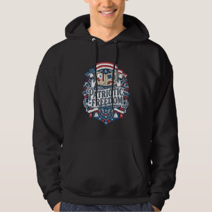 Patriotischer Scrapbooker Vektorgrafik T-Shirt_1 Hoodie