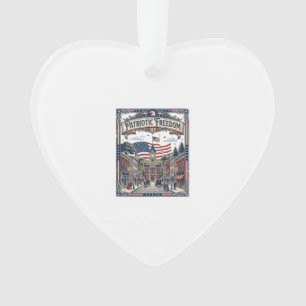 Patriotischer Seifenhersteller Ornament