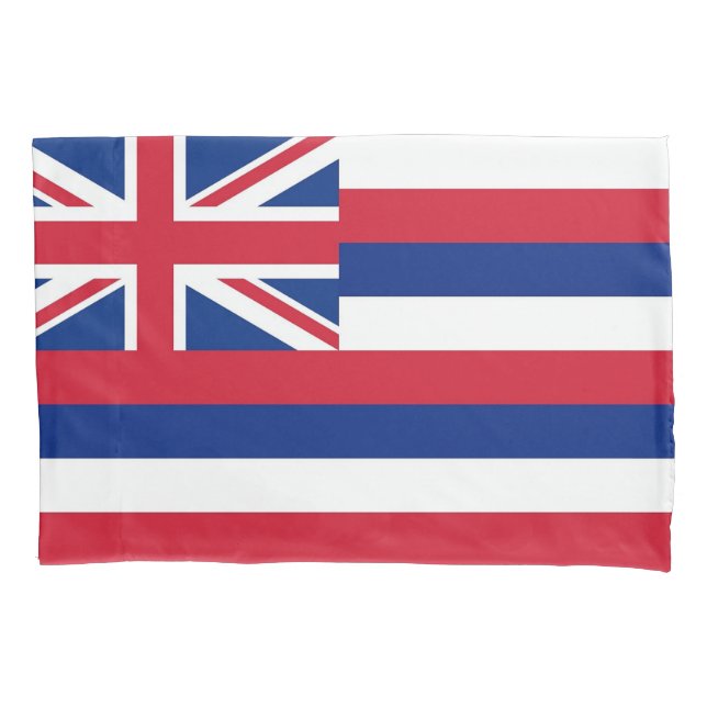Patriotischer Single Pillowcase Fahne Hawaii, USA Kissenbezug (Vorderseite)