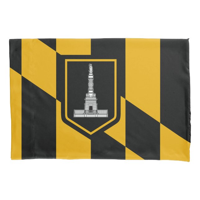 Patriotischer Single Pillowcase mit der Flagge von Kissenbezug (Vorderseite)