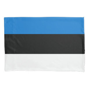 Patriotischer Single Pillowcase mit estnischer Fla Kissenbezug