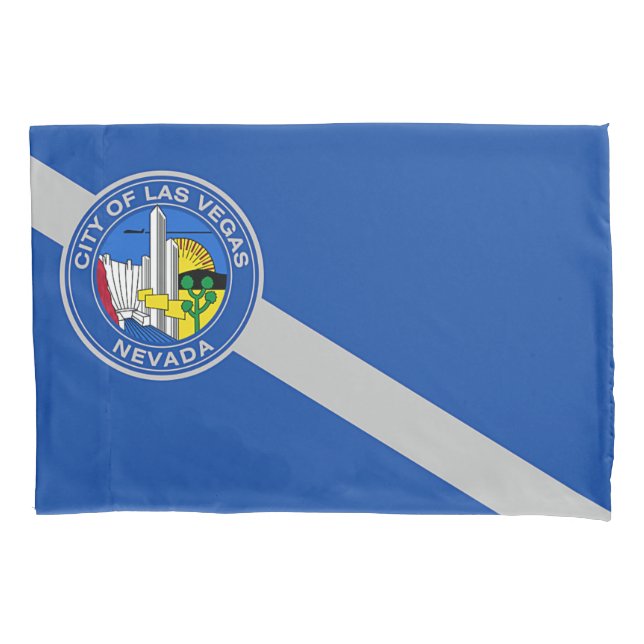 Patriotischer Single Pillowcase mit Fahne von Las  Kissenbezug (Vorderseite)