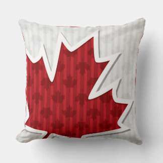 Patriotischer Spaß Kanada Ahornleaf Kissen