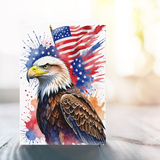 Patriotischer Stolz: Eine Feier der Freiheit Karte (Von Creator hochgeladen)