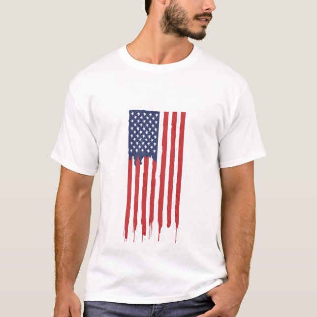 Patriotischer T - Shirt (Vorderseite)