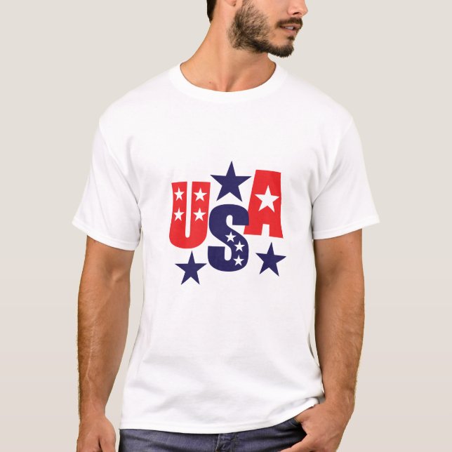 Patriotischer T - Shirt (Vorderseite)