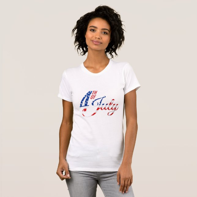Patriotischer T - Shirt (Vorne ganz)