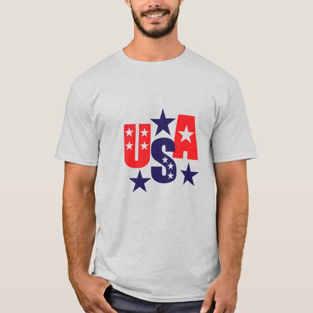 Patriotischer T - Shirt (Vorderseite)