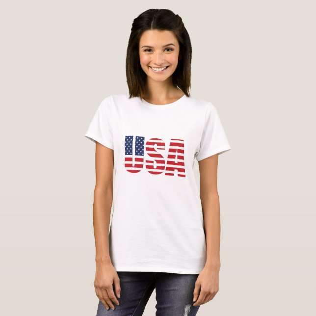 Patriotischer T - Shirt (Vorne ganz)