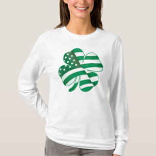 Patriotischer T - Shirt des Kleeblatt-II