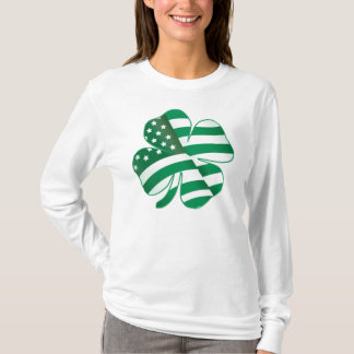 Patriotischer T - Shirt des Kleeblatt-II