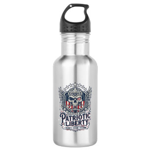 Patriotischer Taktischer Adler-Schädel Militär-ins Edelstahlflasche