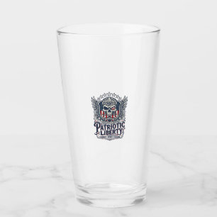 Patriotischer Taktischer Adler-Schädel-Militär-Ins Glas