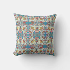 PATRIOTISCHER TEDDY BAR & QUILLE THROW PILLOW KISSEN