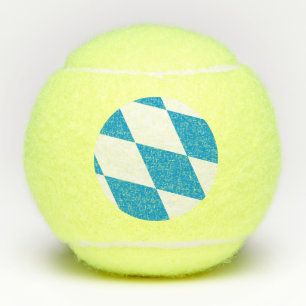 Patriotischer Tennisball mit der Flagge Bayerns Tennisbälle