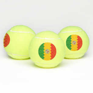 Patriotischer Tennisball mit Flagge von Los Angele Tennisbälle