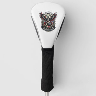 Patriotischer Trommler der Liberty Music Rock Meta Golf Headcover