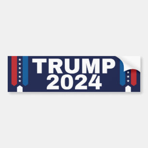 Patriotischer Trump-Autoaufkleber 2024 Autoaufkleber