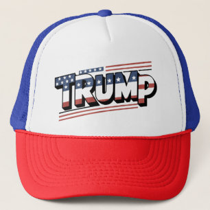 Patriotischer Trump  Truckerkappe