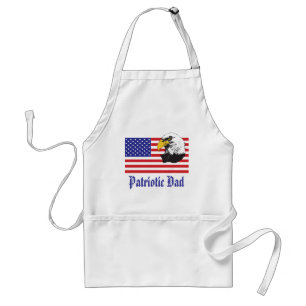 Patriotischer Vater/Vatertag Schürze