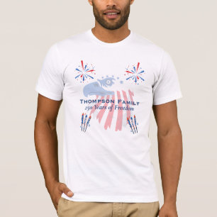 Patriotischer Weißkopfseeadler Amerika 250. 4. Jul T-Shirt