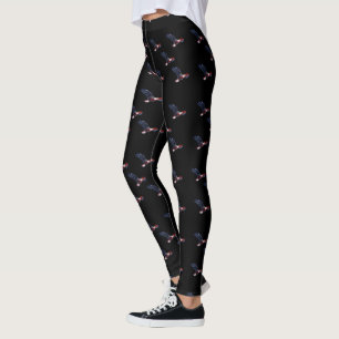 Patriotischer Weißkopfseeadler Leggings