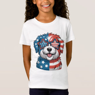 Patriotischer Welpe T-Shirt