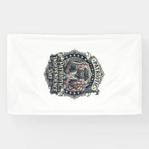Patriotischer Werwolf Patriot Horror Monster Patri Banner