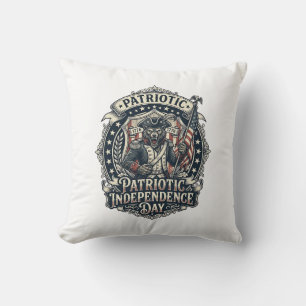 Patriotischer Werwolf Patriot Horror Monster Patri Kissen