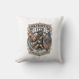 Patriotischer Werwolf Patriot Horror Monster Patri Kissen