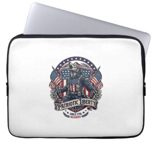 Patriotischer Werwolf Patriot Horror Monster Patri Laptopschutzhülle