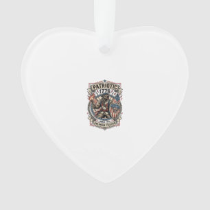 Patriotischer Werwolf Patriot Horror Monster Patri Ornament