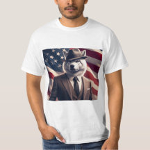 Patriotischer Wolf