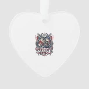 Patriotischer Wüstenstraßen-Entdecker Ornament