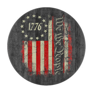 Patriotisches 4. Juli Amerika Schneidebrett