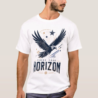 Patriotisches Adler-Grafik-Motiv-T-Shirt T-Shirt