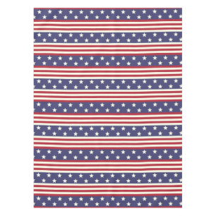 Patriotisches Americana-USA-Flaggen-US Flagge Tischdecke
