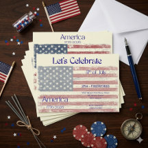 Patriotisches Amerika 1776 - 2026 Flaggenfeier