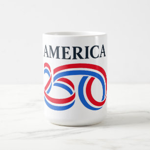 Patriotisches Amerika 250. Jubiläum USA 2026  Kaffeetasse