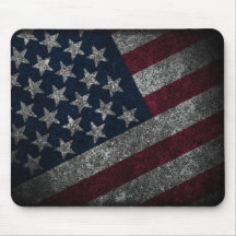 Patriotisches amerikanisches Flagge-Mauspad