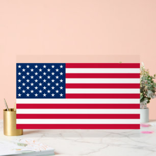 Patriotisches amerikanisches Flaggen-Acrylschild Acrylschild
