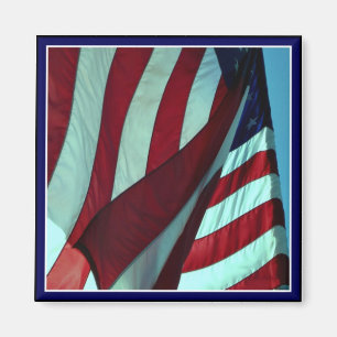 Patriotisches amerikanisches Flaggenmagnet Magnet