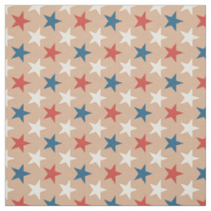 Patriotisches amerikanisches Sterne-Muster Stoff