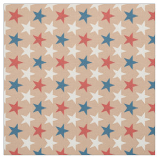 Patriotisches amerikanisches Sterne-Muster Stoff
