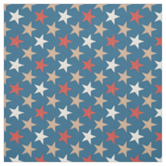 Patriotisches amerikanisches Sterne-Muster Stoff