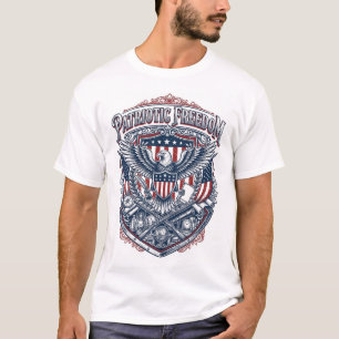 Patriotisches Antiquitätensammler-Vektorgrafik-T-S T-Shirt