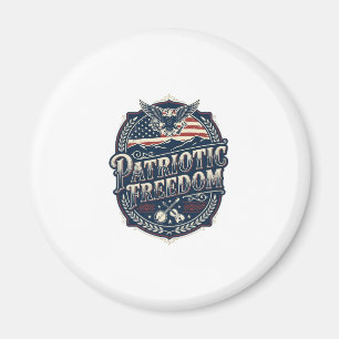 Patriotisches Appalachian-Erbe-Vektorgrafik-T-Shir Magnet