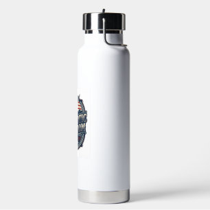 Patriotisches Appalachian-Erbe-Vektorgrafik-T-Shir Trinkflasche